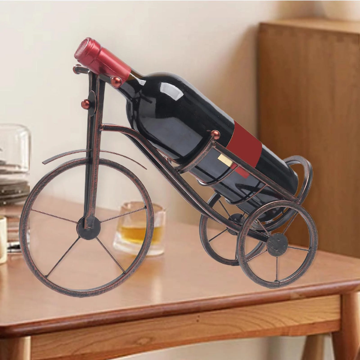 Bike Shape Single Bottle Rack P3772