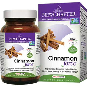 Cinnamon Force 30 Liquid Vegcaps O198