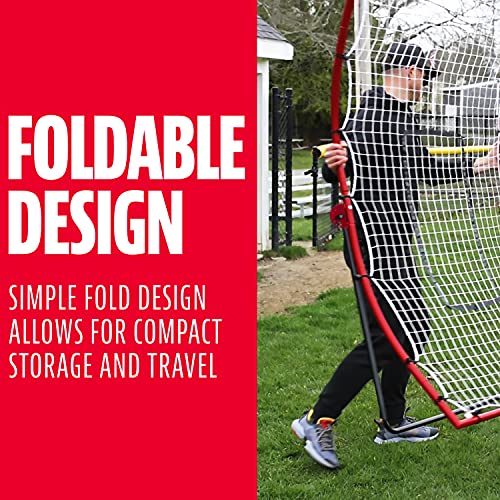 Baseball Rebounder and Pitchback Net with Pitching Target F5864