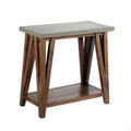 30 in. Wood Console & Media Table Q403