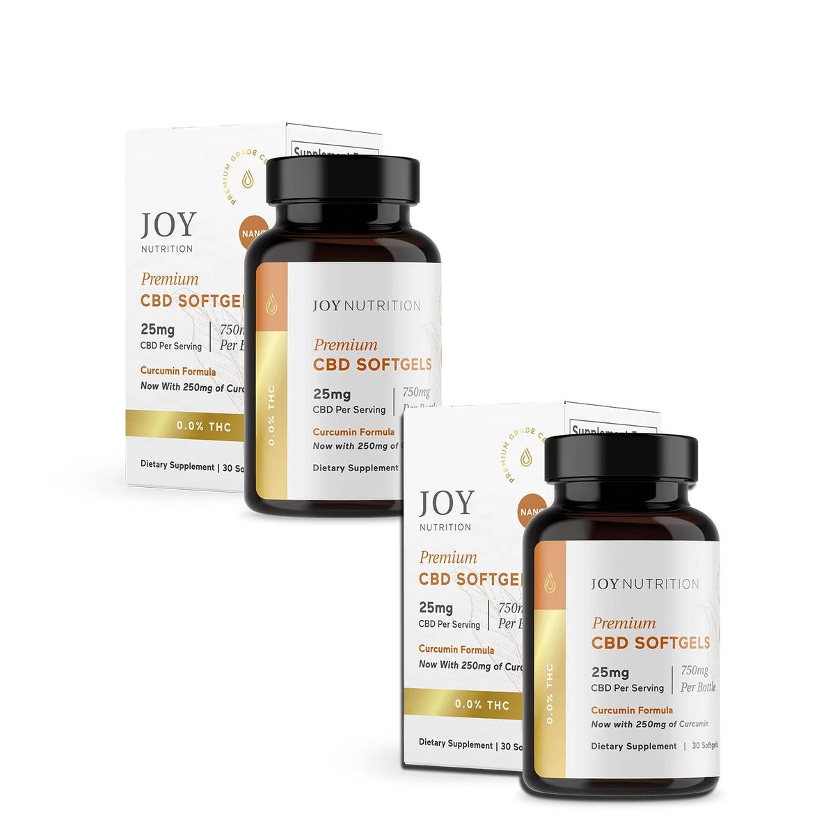 25mg CBD Curcumin Softgels Value Pack J69817