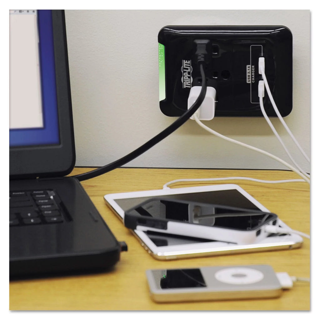 3-Outlet Surge Protector Direct Plug-In 540 Joules Y474293