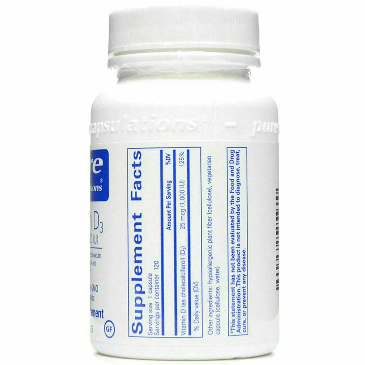 Vitamin D3 1000 IU V8225