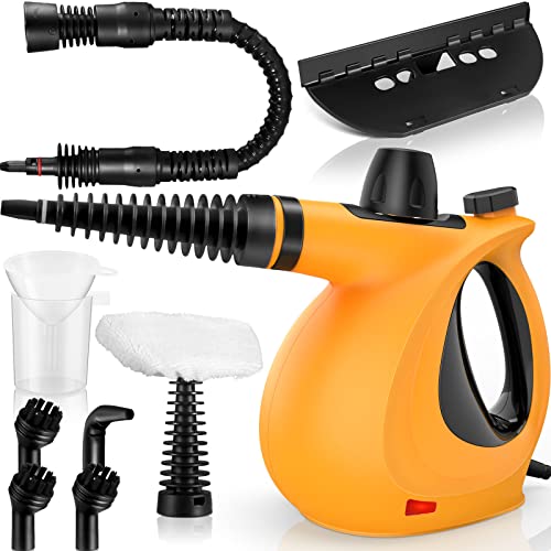 Handheld Pressurized Multi-Surface Steam Cleaner with 11pcs Accessories N2932