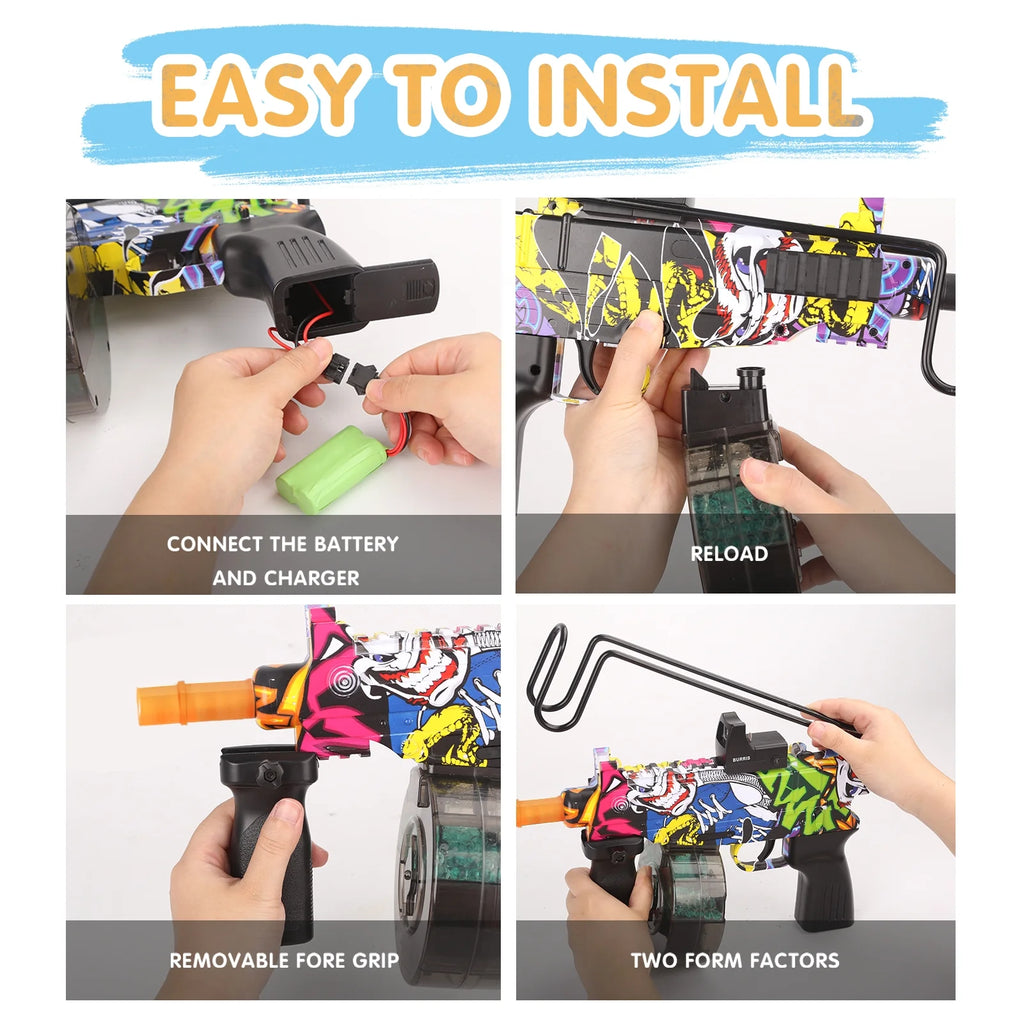 Gel Ball Blaster with 15,000 Water Beads E380814