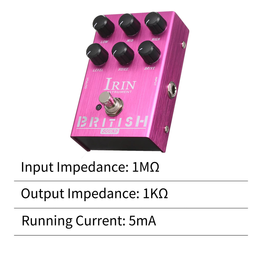 Guitar Effect Pedal Speaker Simulator Purple H30987