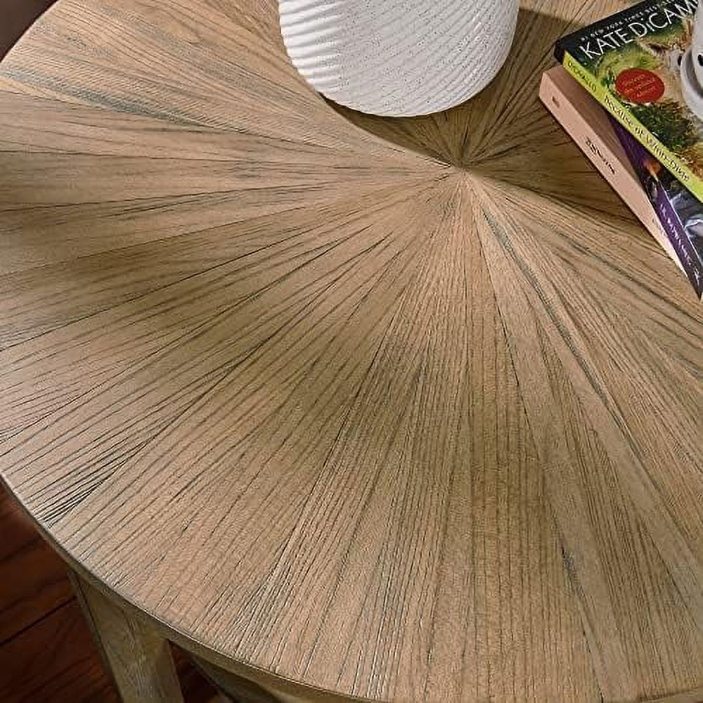 Round 2-Tier Solid Wood Coffee Table S795087