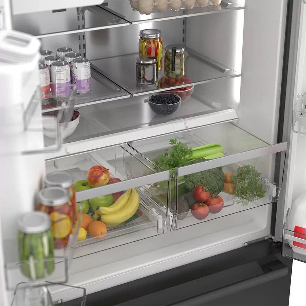 21 Cu. Ft. Black Stainless French Door Bottom Mount Refrigerator B241