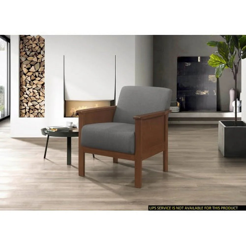 Gray Upholstery Accent Chair C701993
