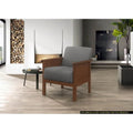 Gray Upholstery Accent Chair C701993