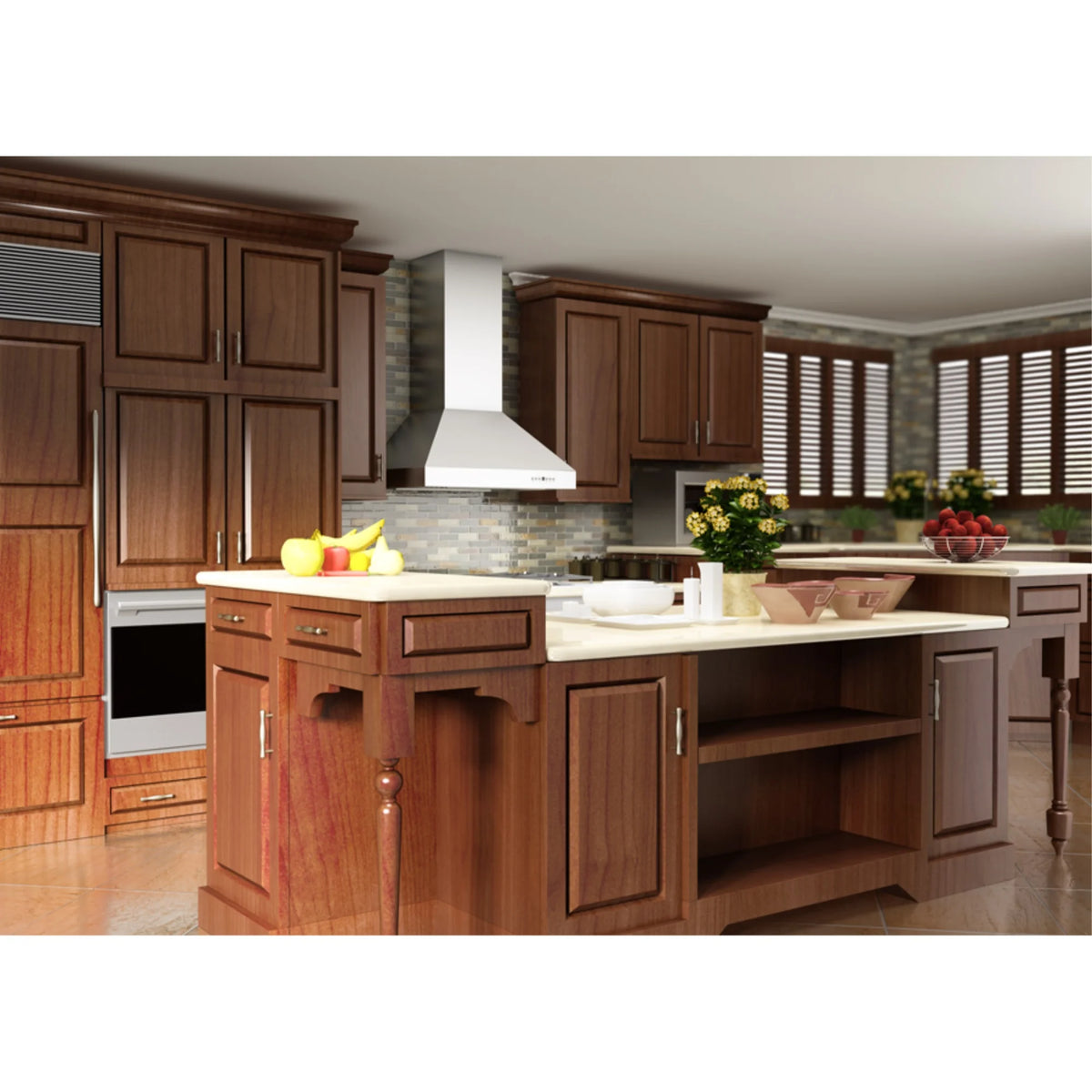 48 in. Stainless Steel Wall Mount Range Hood B32176