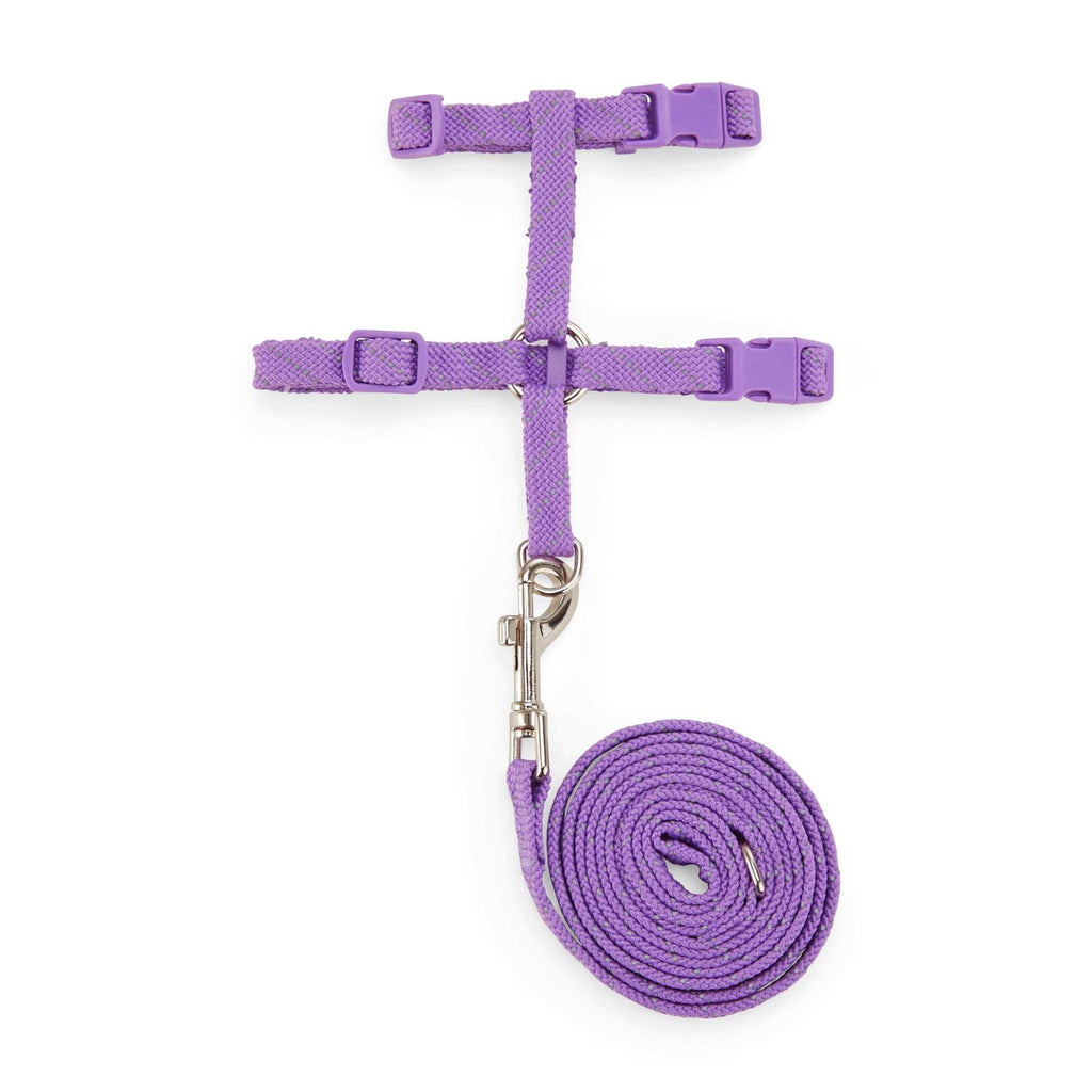 Reflective Purple Cat Harness Kit Set G1451