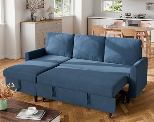 L Shaped Sleeper Sofa Bed with Storage W406830