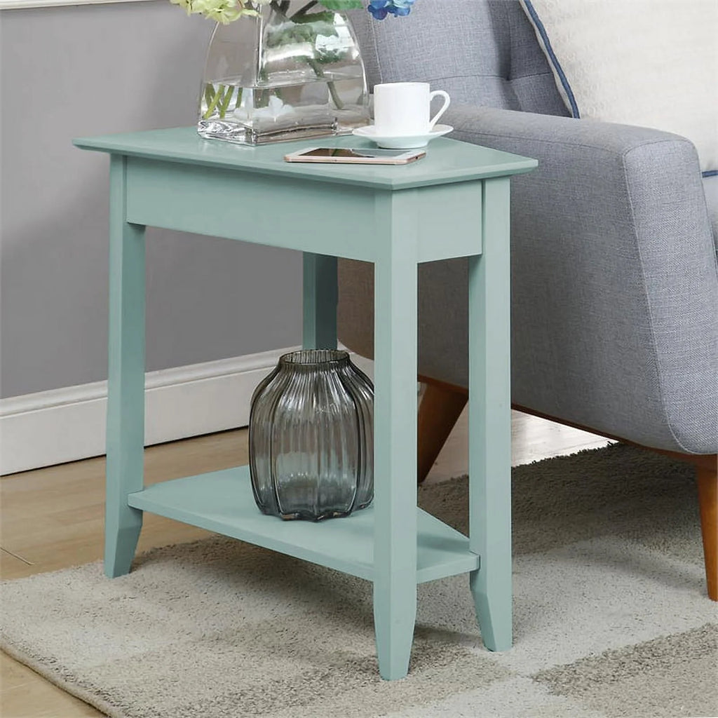 Mint Green End Table with Shelf M33343