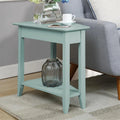 Mint Green End Table with Shelf M33343
