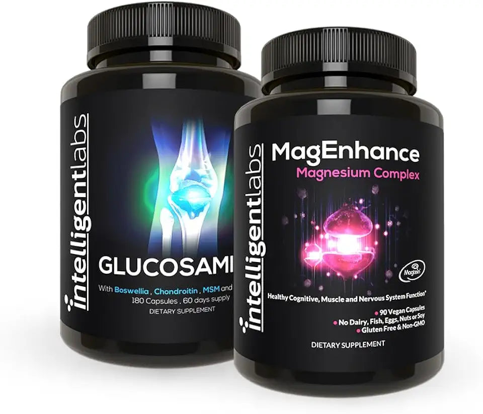 Triple Magnesium Complex and Glucosamine Chondroitin MSM Bundle R358
