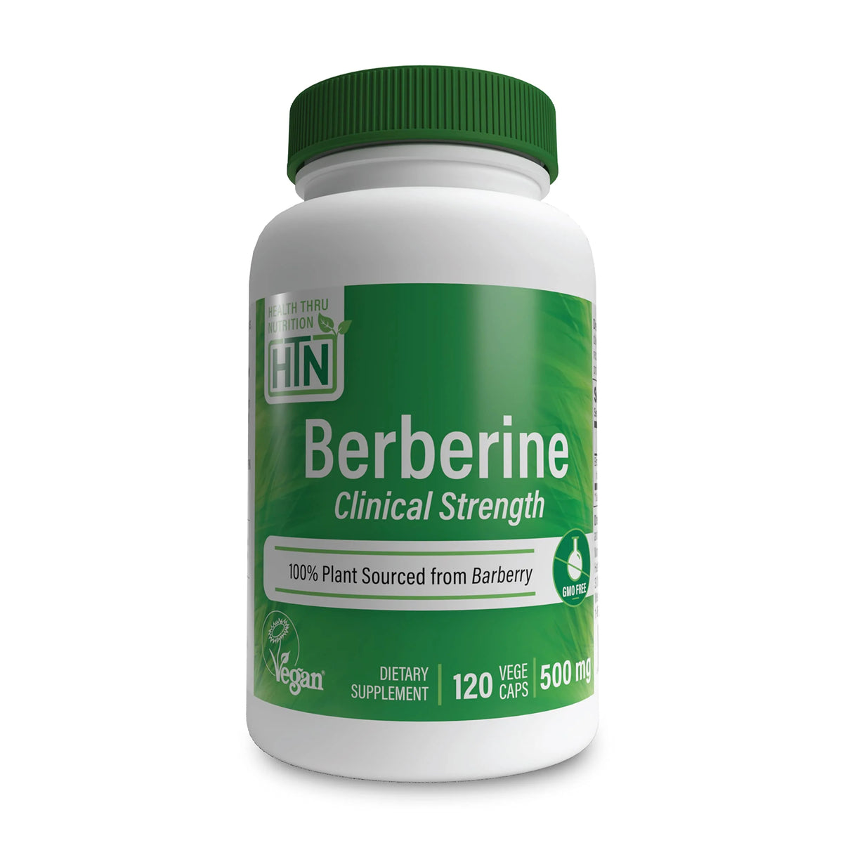 Berberine HCl 500mg 120 Servings Vegan Non-GMO N629374