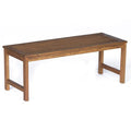 Brown Wood Outdoor Dining Bench A417490