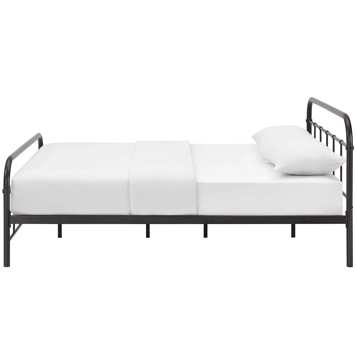 Queen Size Metal Platform Bed Frame O658633