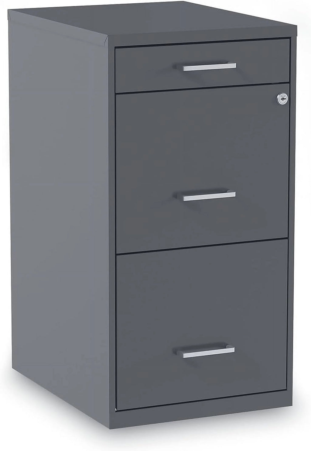 Charcoal 3-Drawer Vertical File Cabinet A70995
