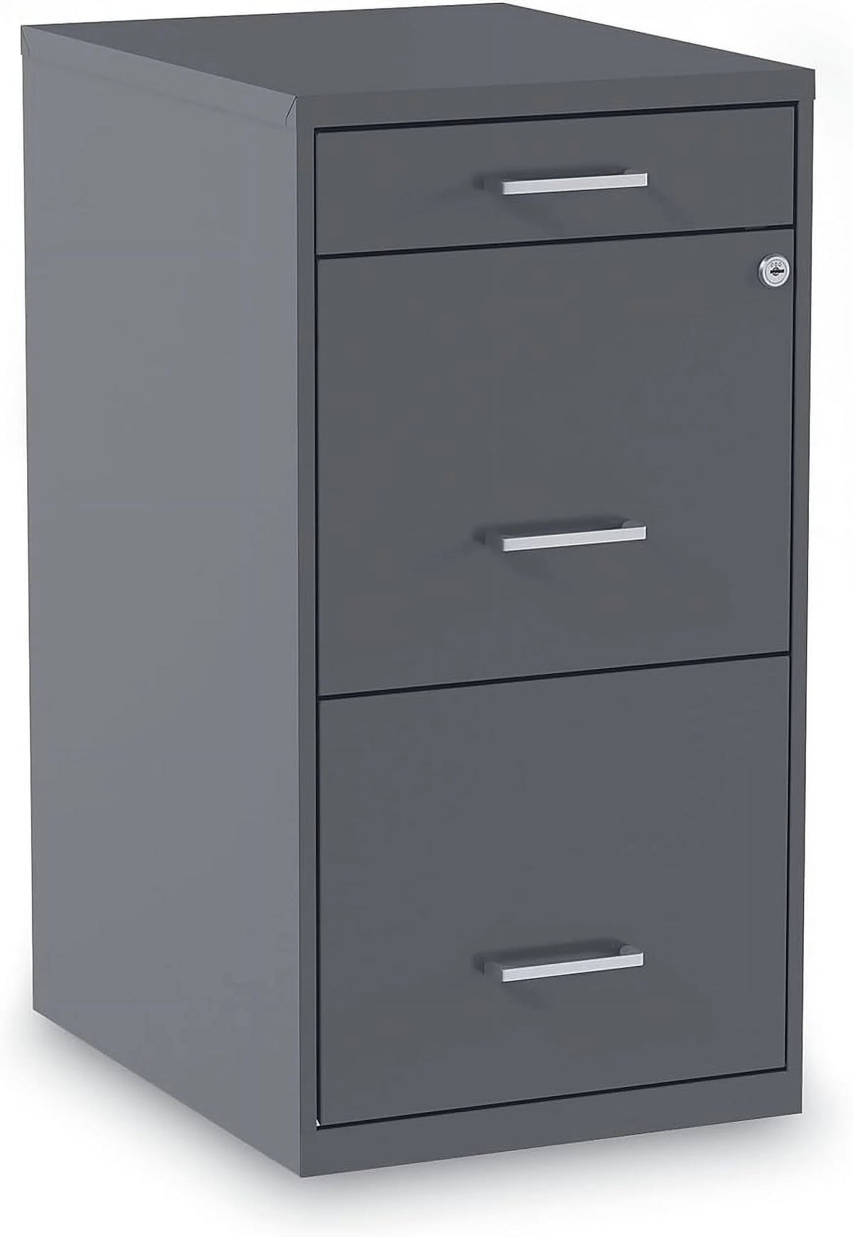 Charcoal 3-Drawer Vertical File Cabinet A70995