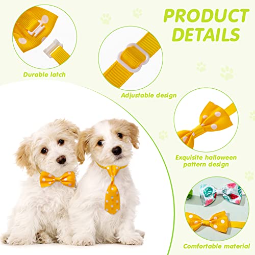 100 Pieces Dog Bow Tie Collar Set E874750