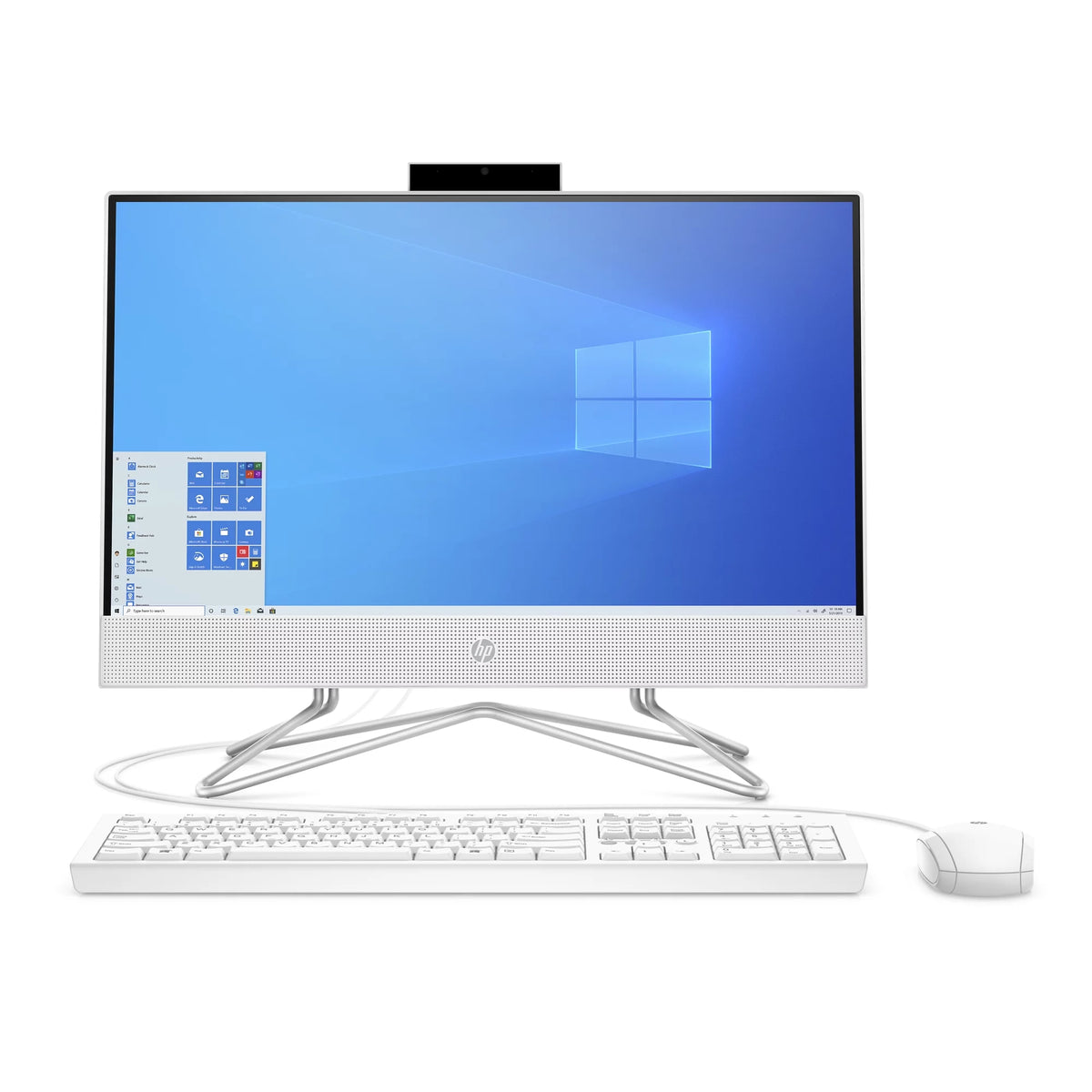 21.5" FHD All-in-One Computer, Intel Pentium Silver, 4 GB DDR4, 128GB SSD, Snow White X8925