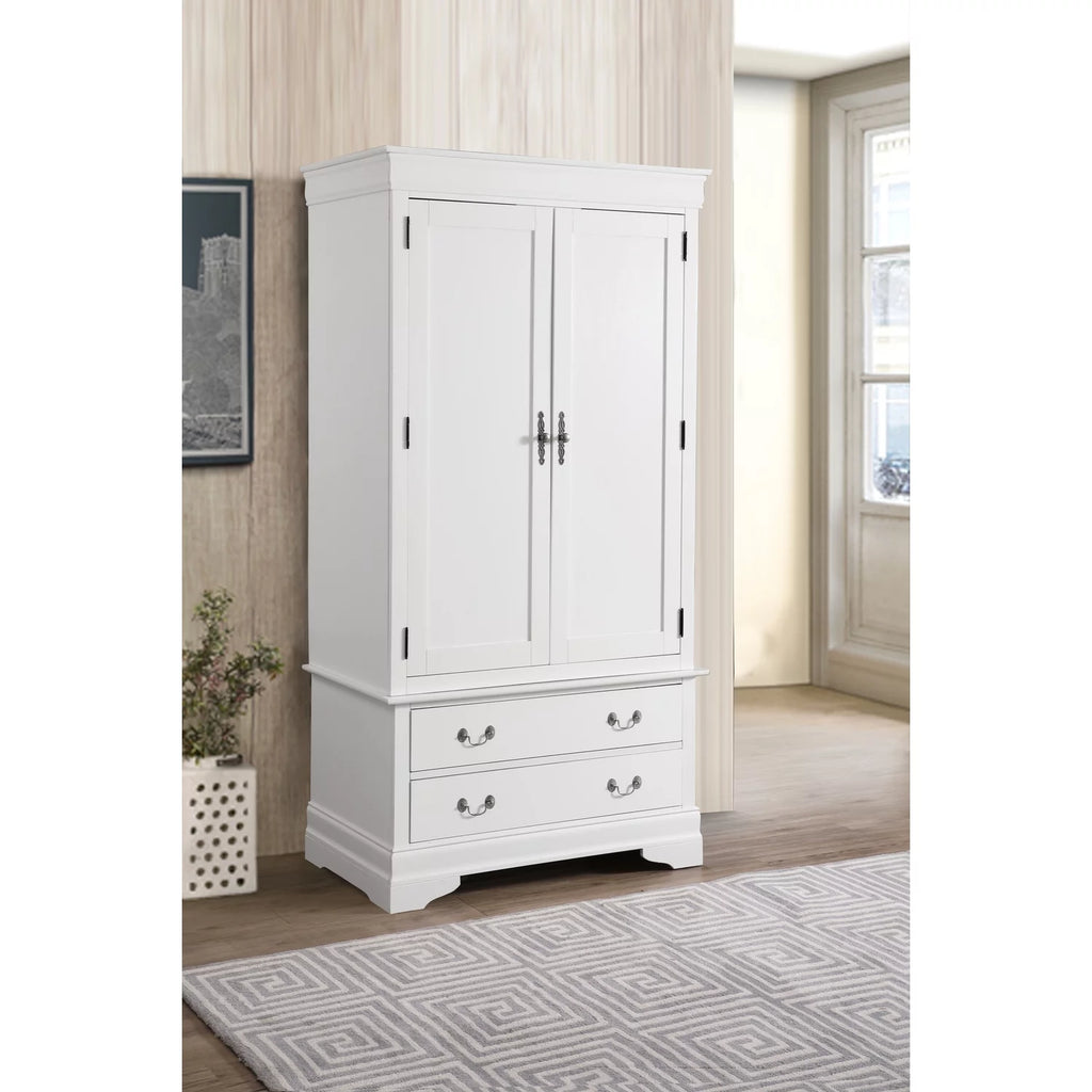 White Armoire I16952
