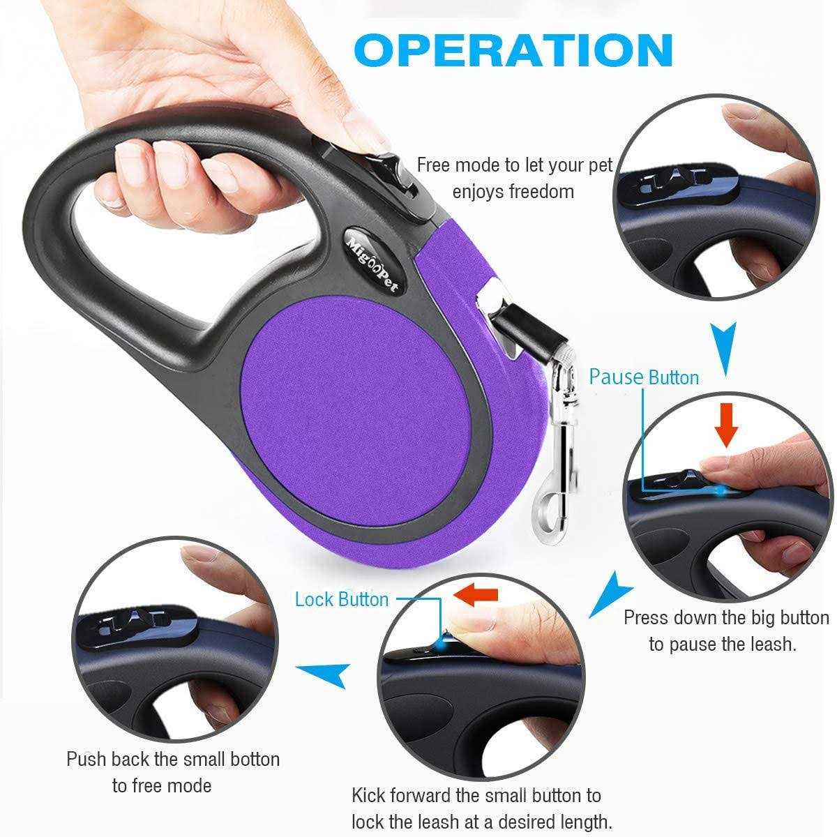 Heavy Duty Retractable Dog Leash 16ft N99033