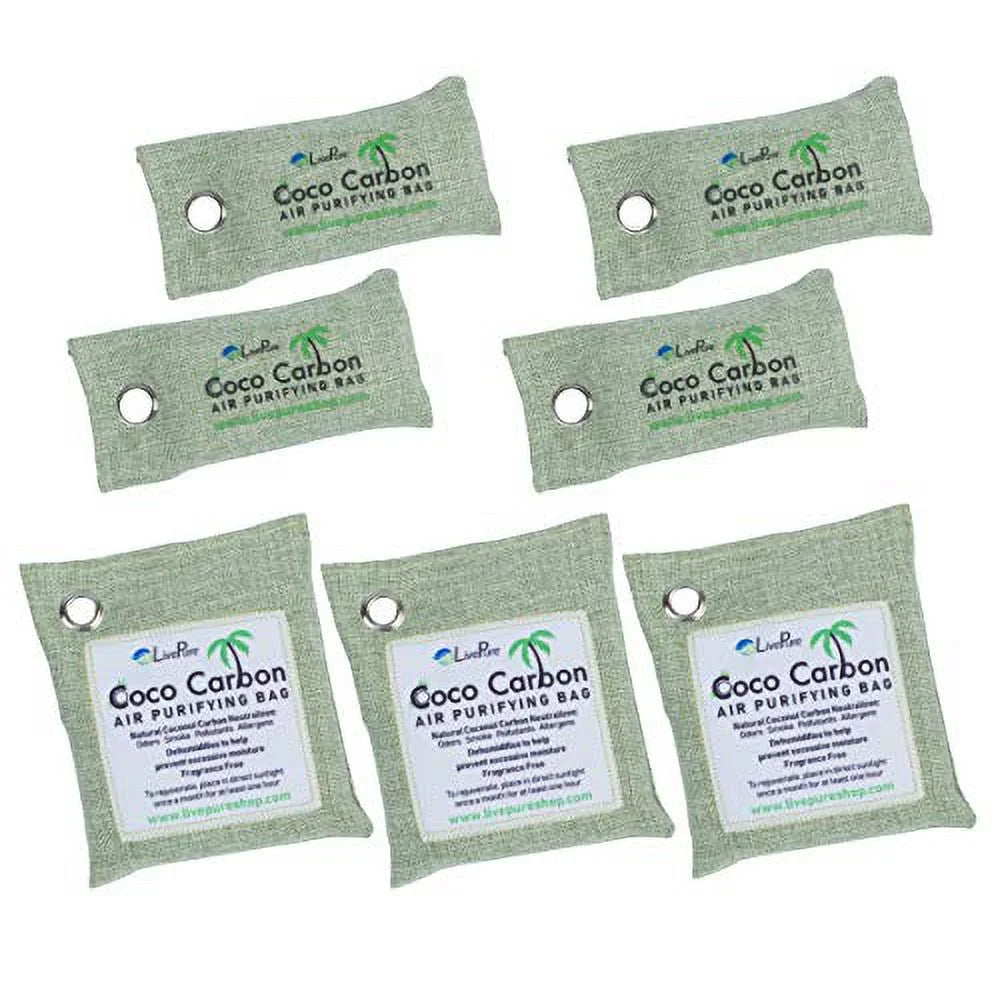 Coconut Carbon Air Purifying Bag 7-Pack L2327