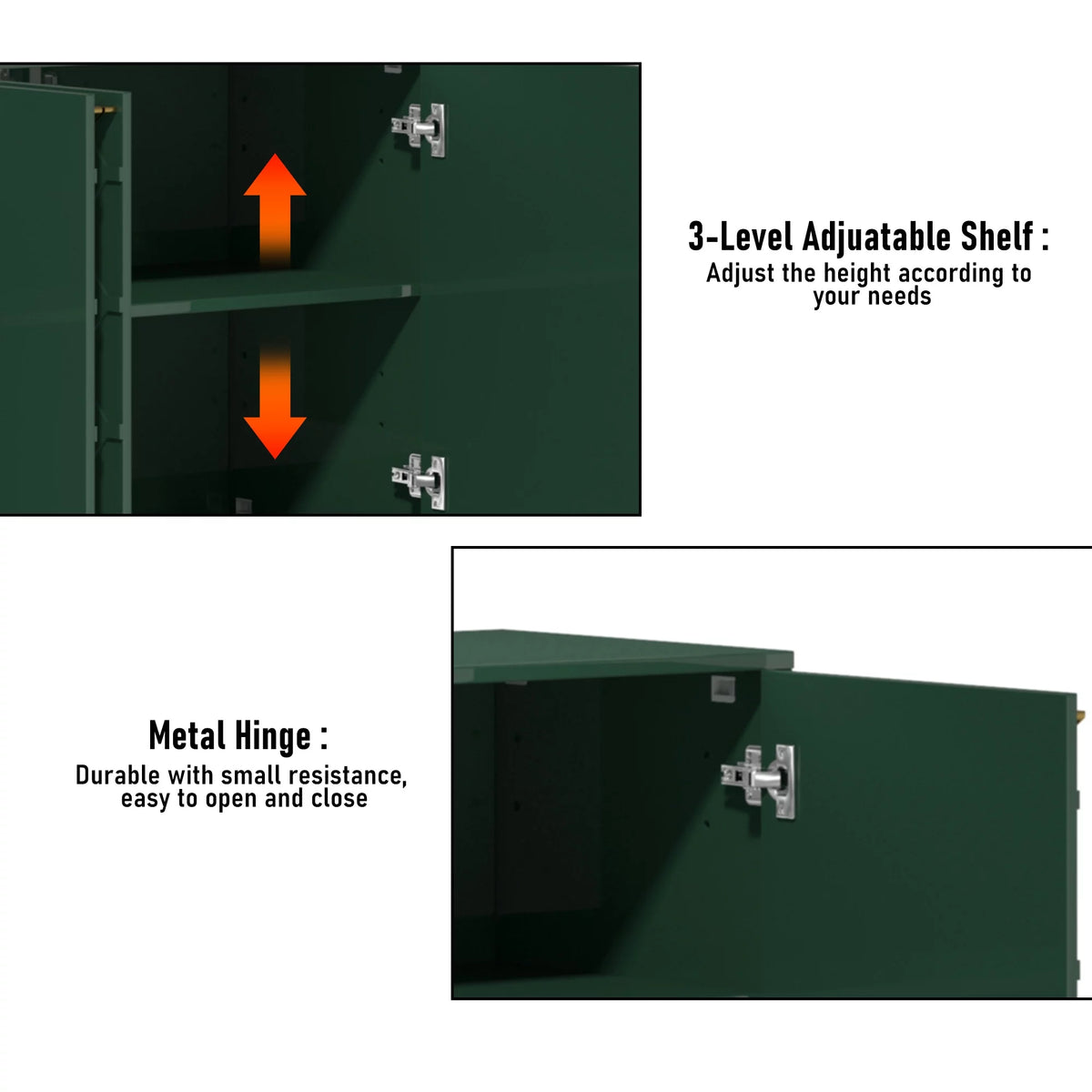 Green High Gloss TV Stand O112249