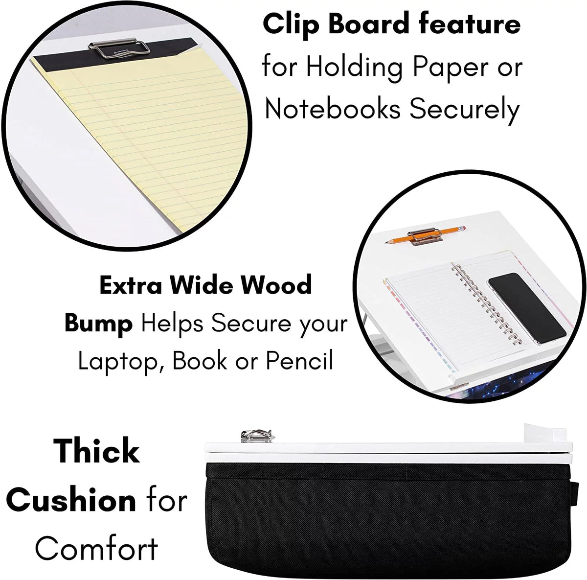 Lap Desk with Storage and Cushion K22634