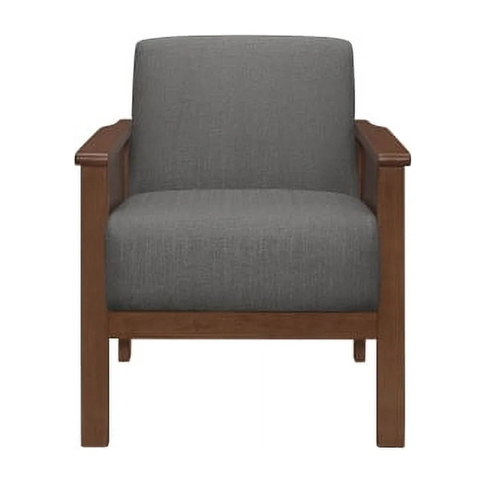 Gray Upholstery Accent Chair C701993
