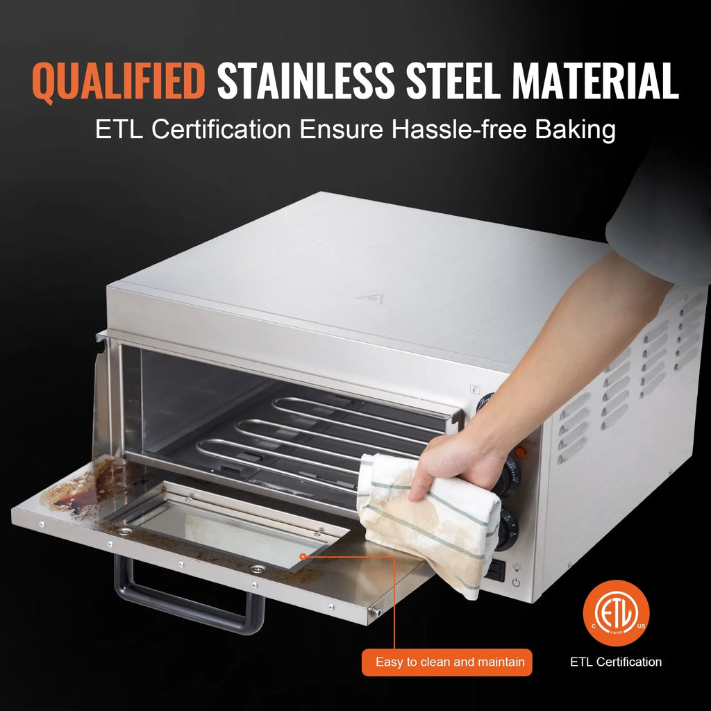 Electric Countertop Pizza Oven 16-inch 1700W H56816