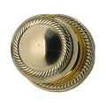 Glass Knob - Antique Brass U2541
