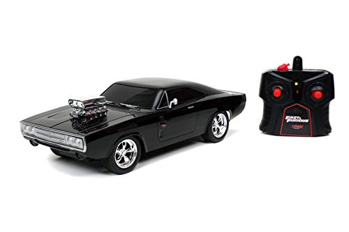 1:16 1970 Dodge Charger RT Remote Control Car 2.4 GHz Black A2942