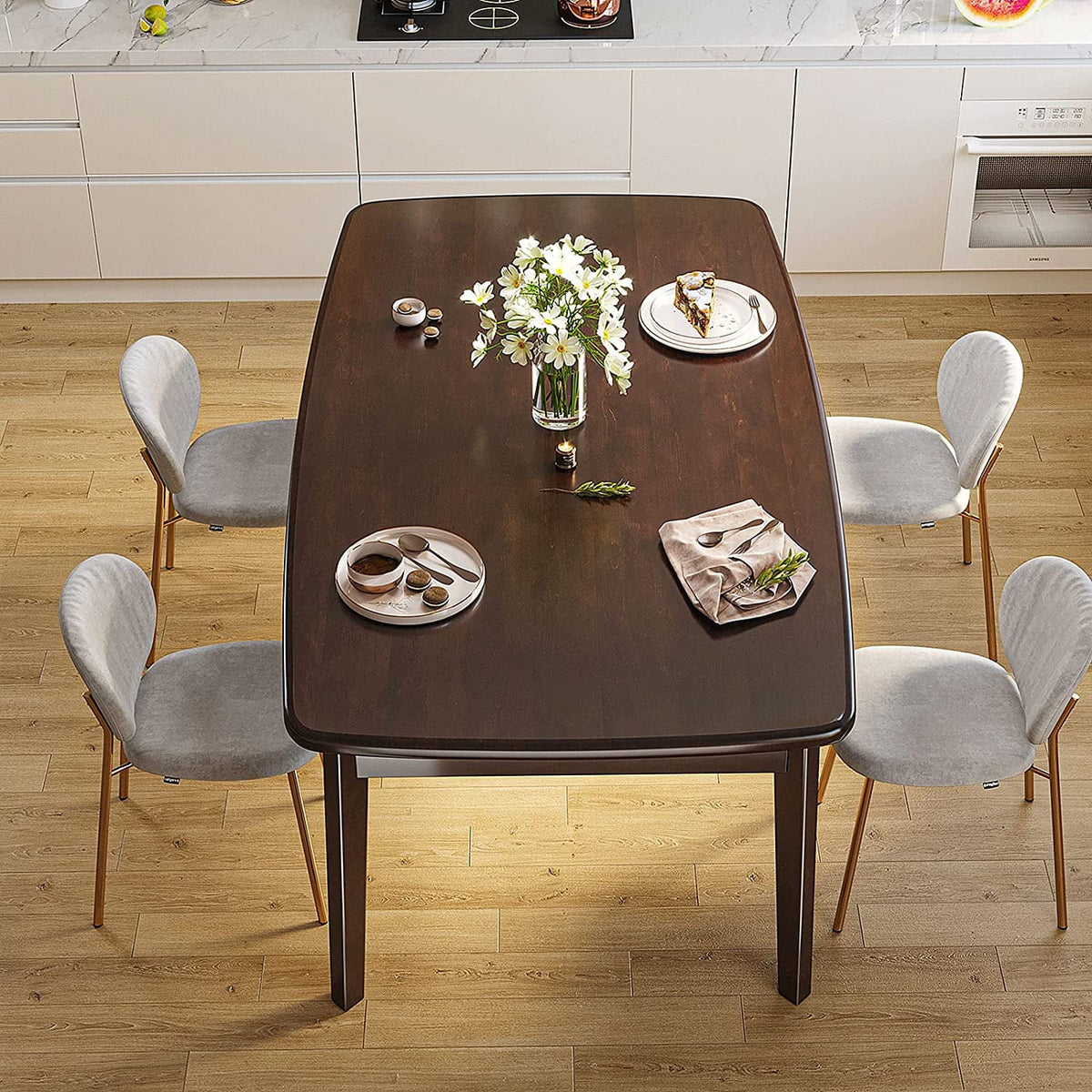 47 Inch Wood Dining Table W98676