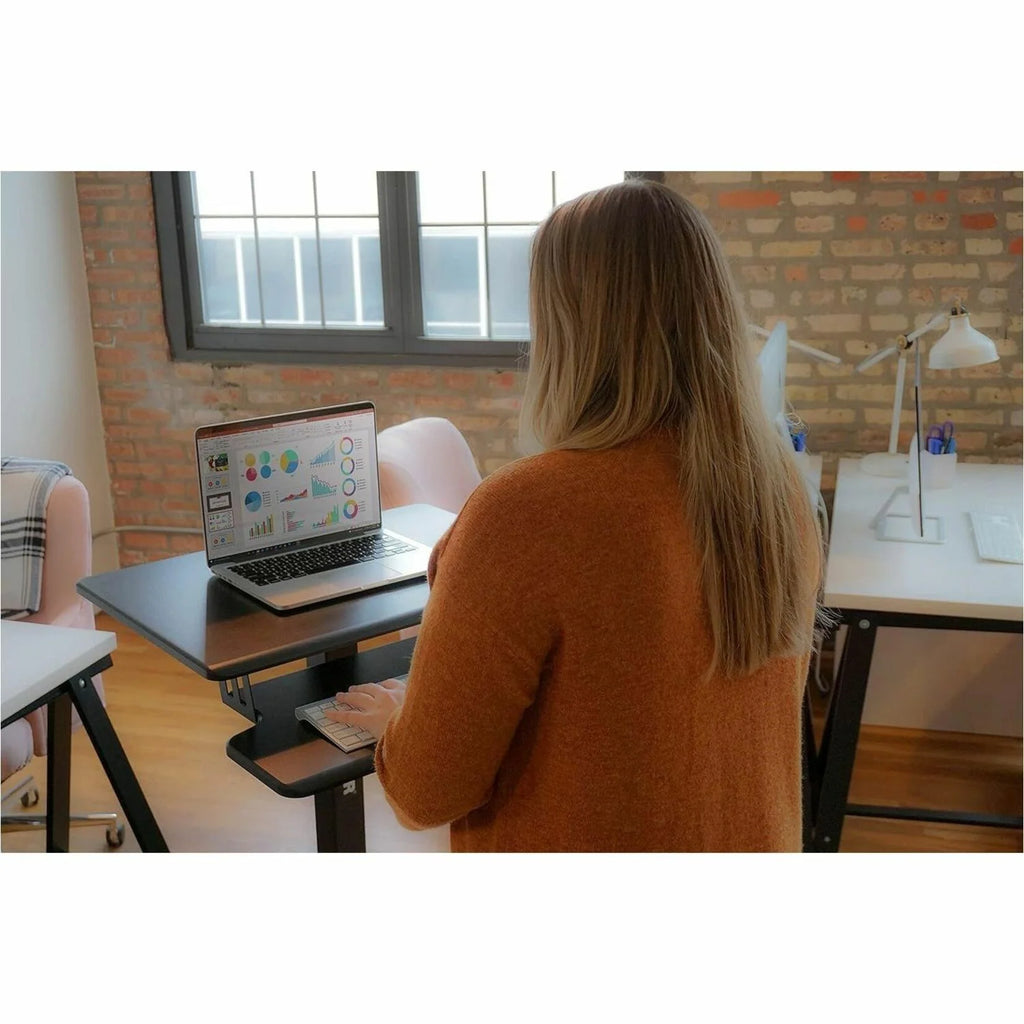 Adjustable Standing Desk with Keyboard Tray B623698
