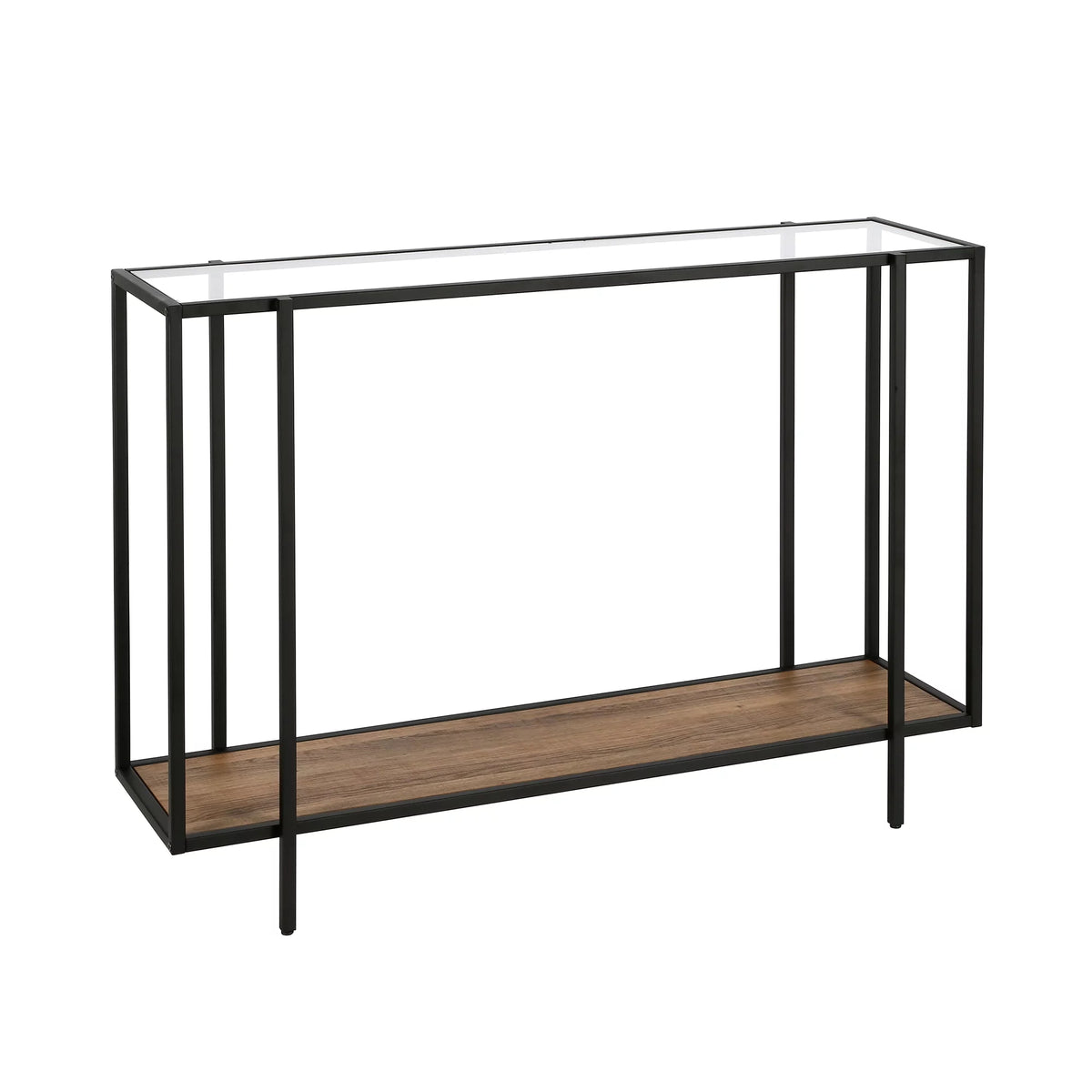 42" Wide Rectangular Console Table with MDF Shelf A538
