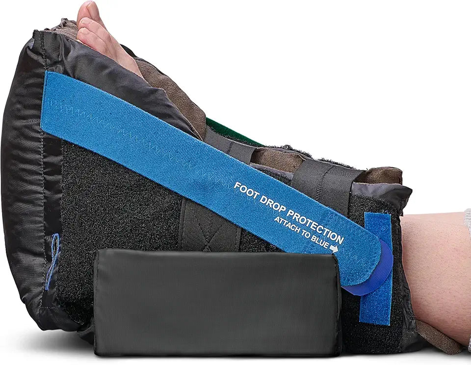 Heel Protector with Stabilizer Wedge, Lightweight Heel Cushion, Extra-Large W128