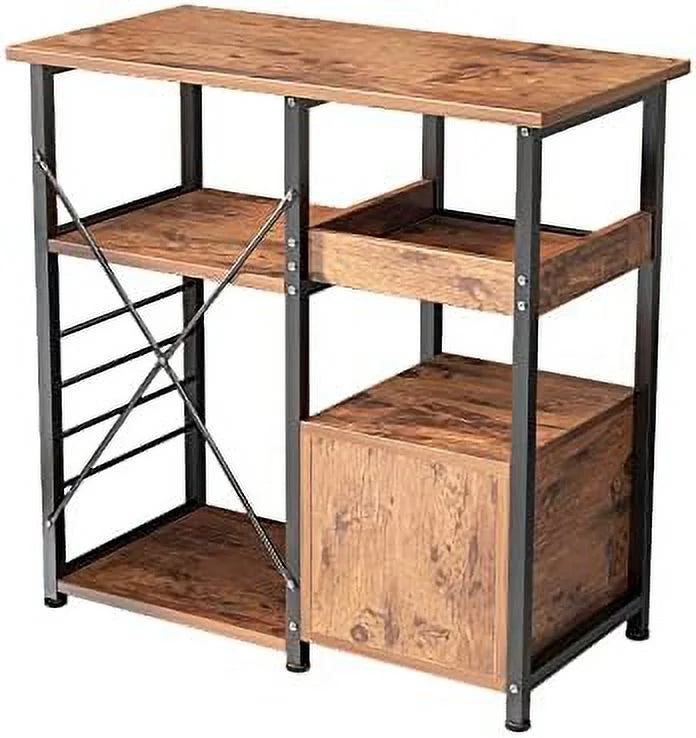 3-Tier Kitchen Baker's Rack with Cabinet M254