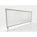 Clear 24" x 59" Desktop Divider Z594