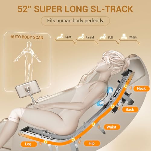 3D Zero Gravity Full Body Massage Chair with Heat T840