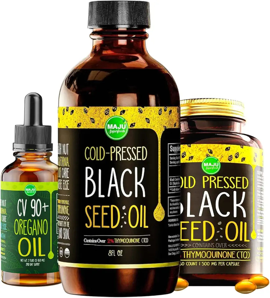 Black Seed Oil and Oregano Bundle Q81933