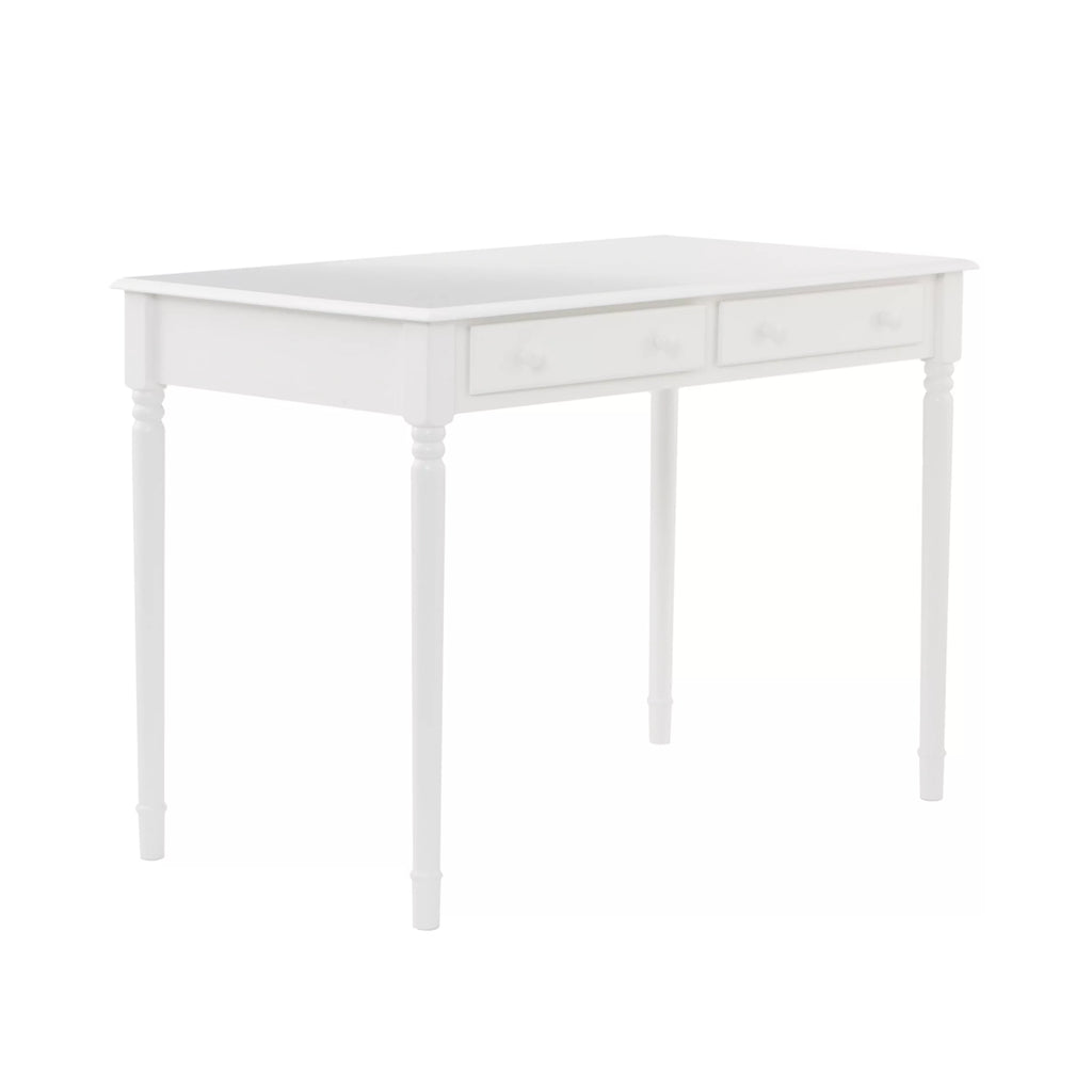 2-Drawer White Desk B575536