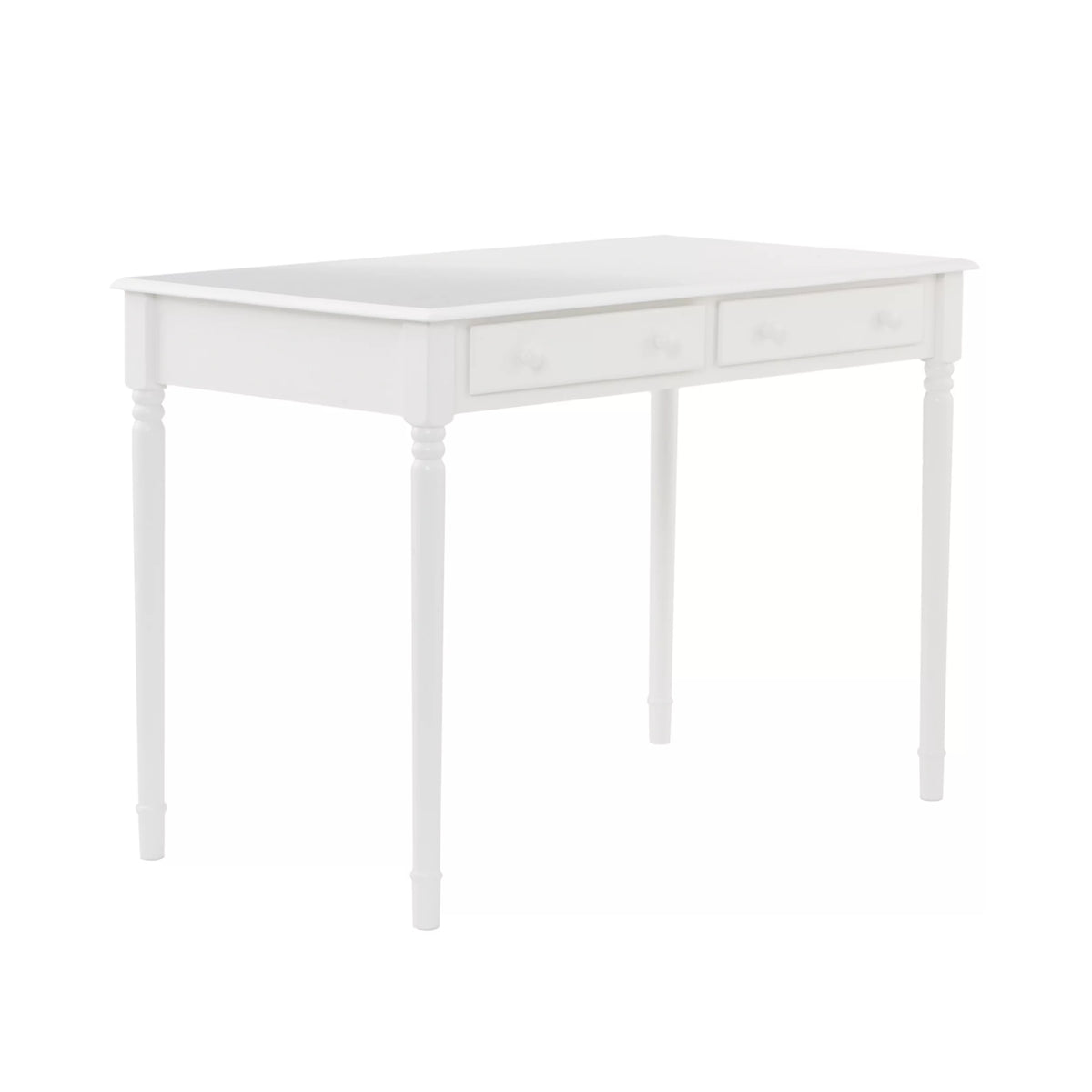 2-Drawer White Desk B575536