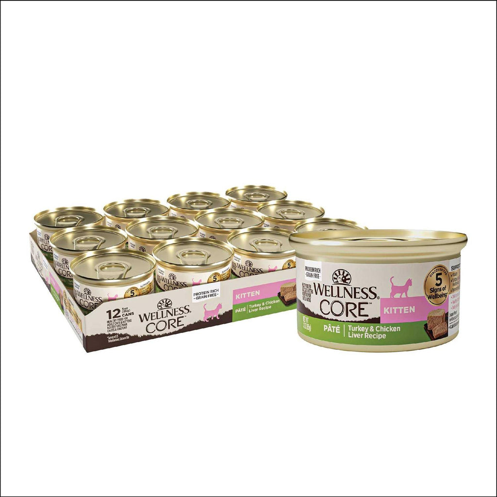 Grain-Free Turkey & Chicken Liver Pate Canned Kitten Food C659633