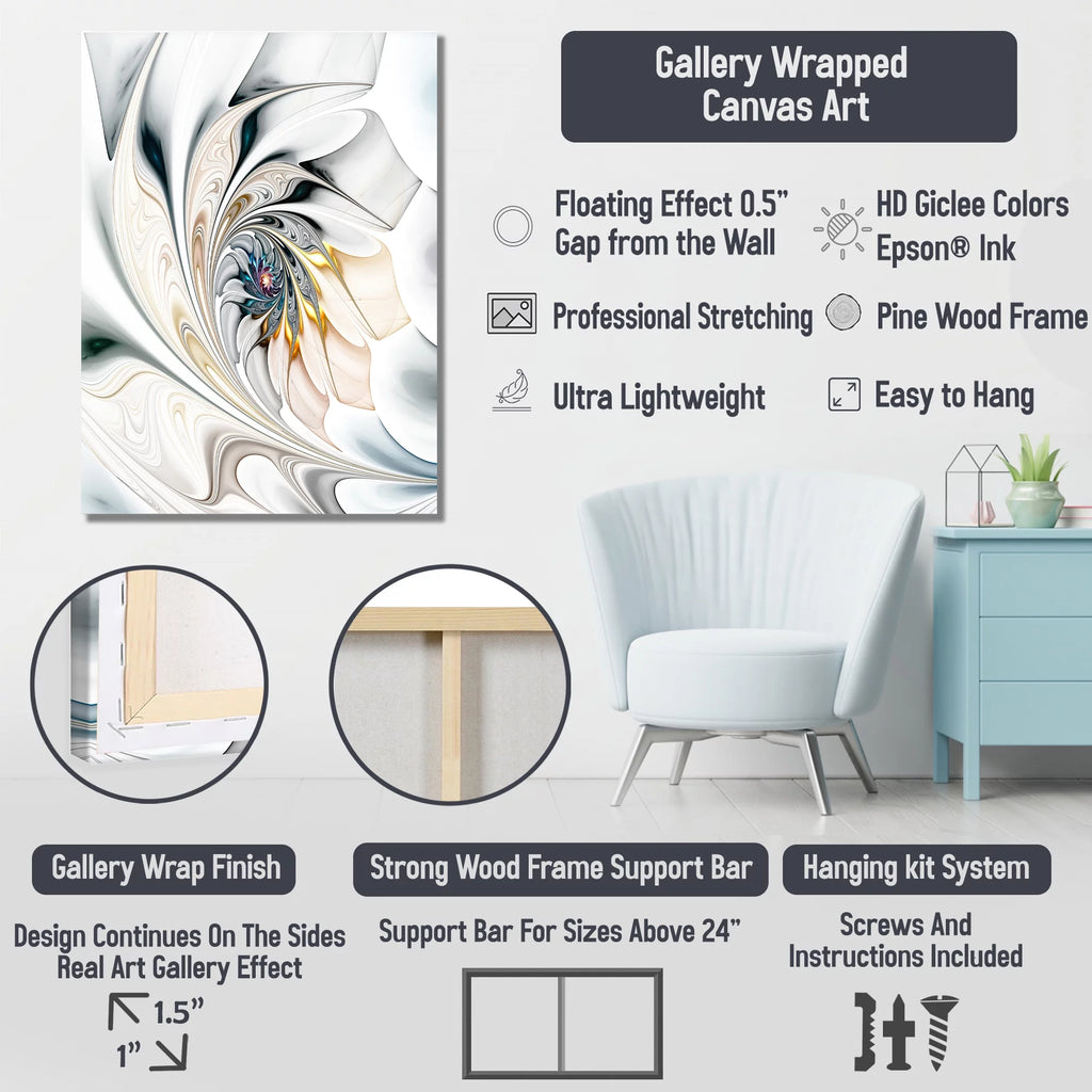 Floral Canvas Art Print W919330