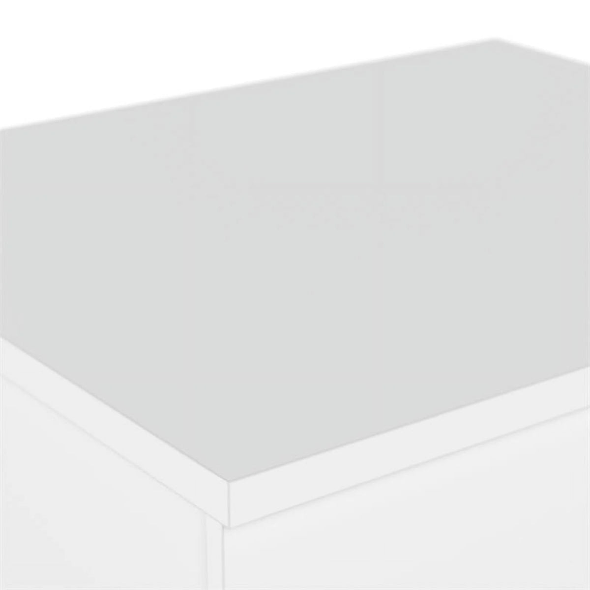 2-Drawer Engineered Wood Lateral File Cabinet in Pure White N741542