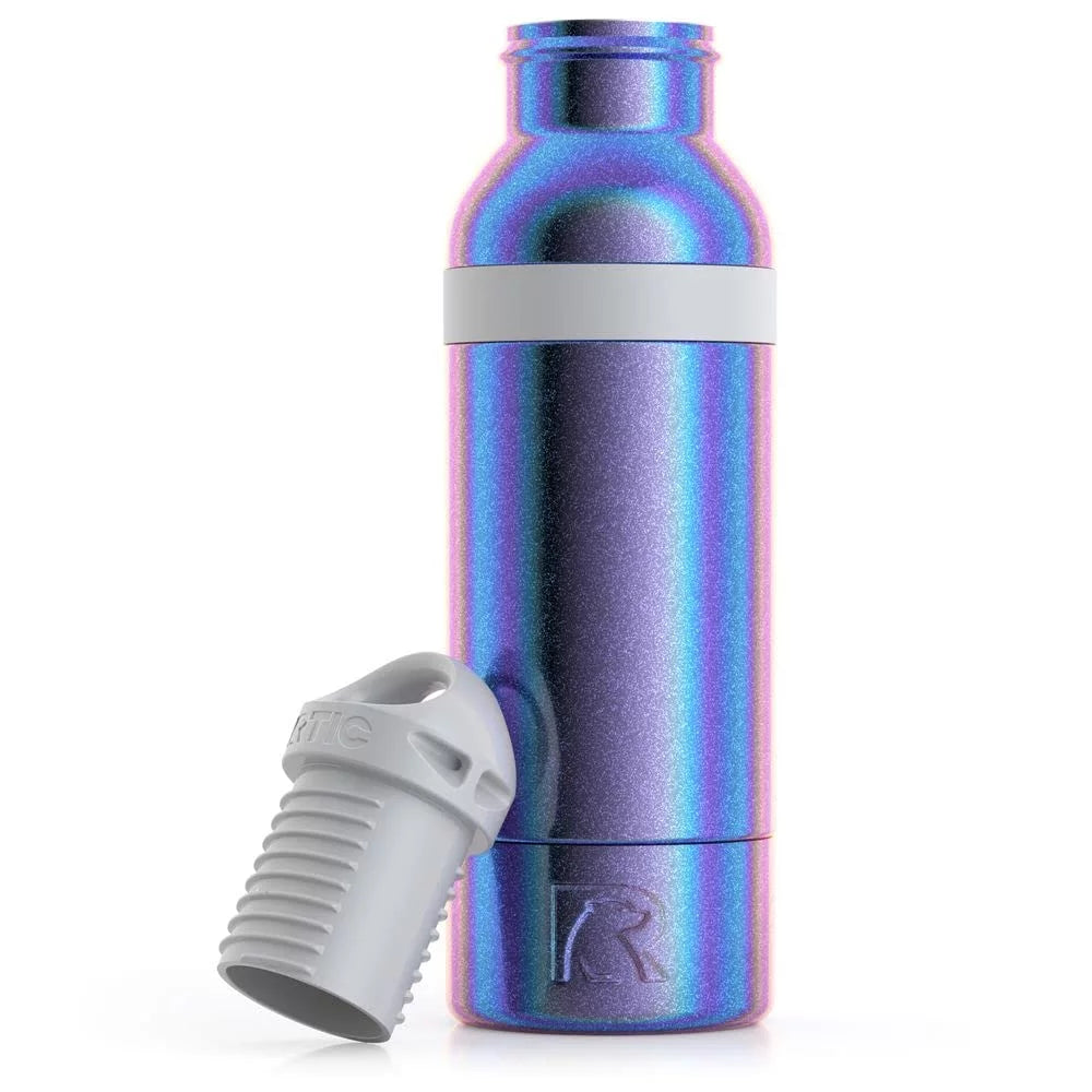 Insulated Stainless Steel Bottle Chiller with Built-In Bottle Opener S40362